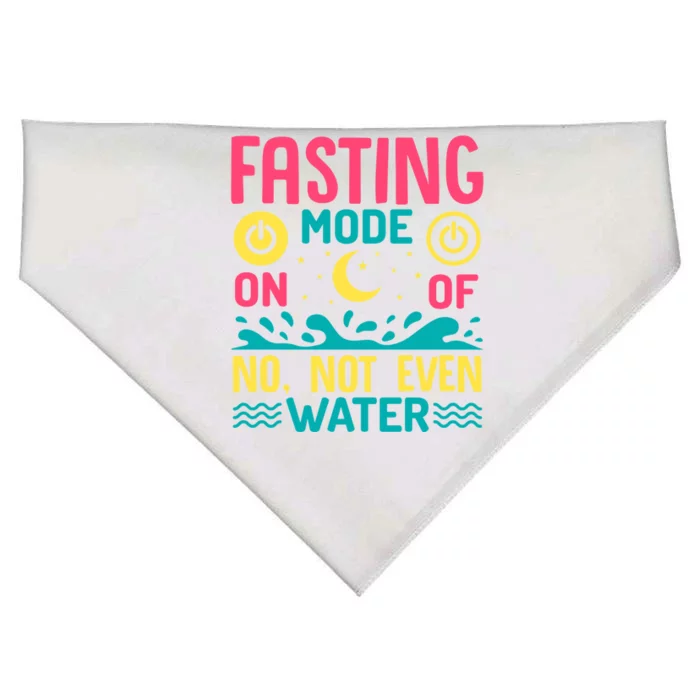 Fasting Mode On Ramadan Weight Loss And Fasting Gift USA-Made Doggie Bandana