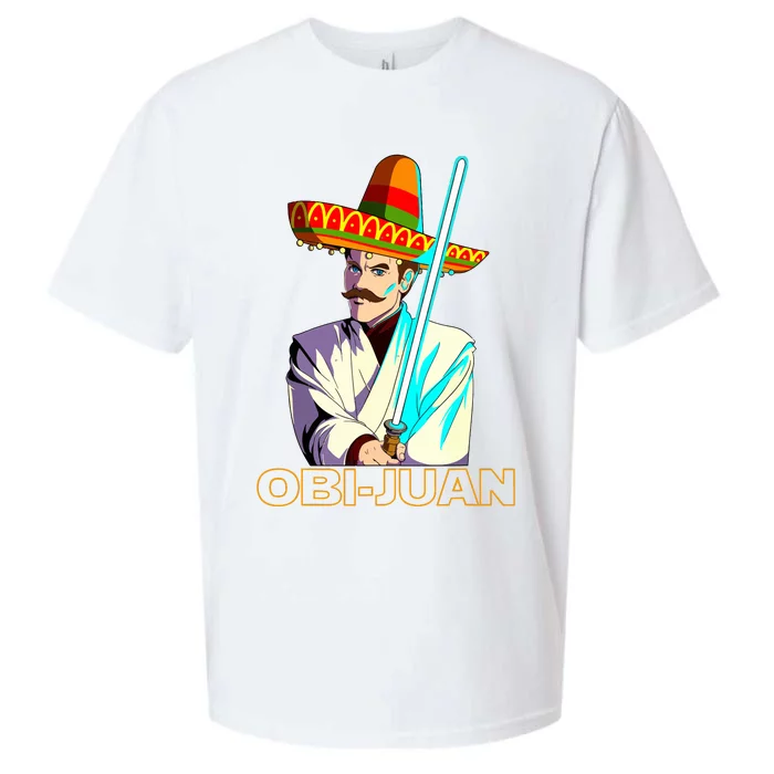 Funny Mexican Obi Juan Movie Parody Nerd Cinco De Mayo Gift Sueded Cloud Jersey T-Shirt