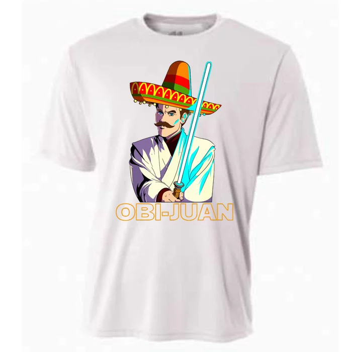 Funny Mexican Obi Juan Movie Parody Nerd Cinco De Mayo Gift Cooling Performance Crew T-Shirt