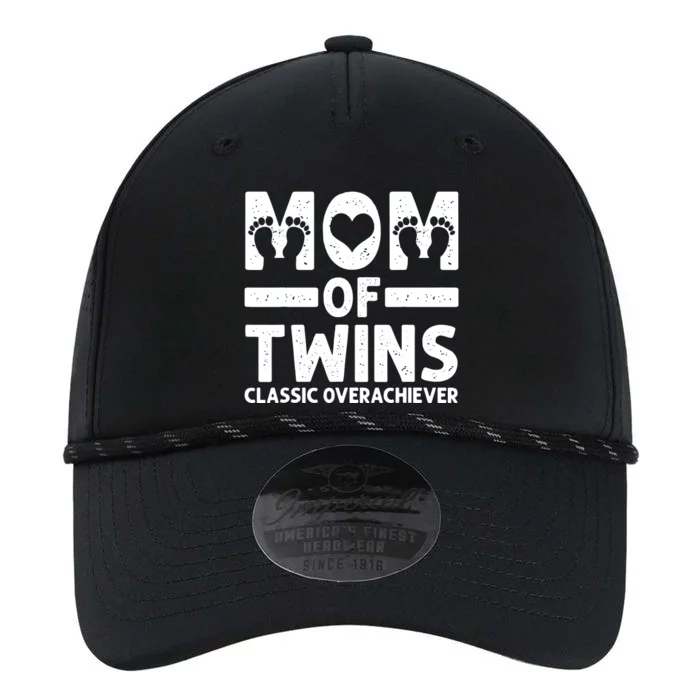 Funny Mom Of Twins Classic Overachiever Cool Twin Mom Gift Performance The Dyno Cap