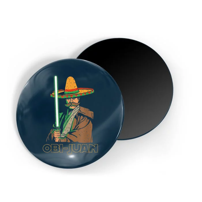 Funny Mexican Obi Juan Movie Parody Nerd Cinco De Mayo Gift Magnet