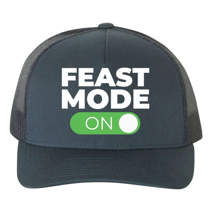 Feast Mode On Switch Thanksgiving Feast Phone Graphic Gift Yupoong Adult 5-Panel Trucker Hat