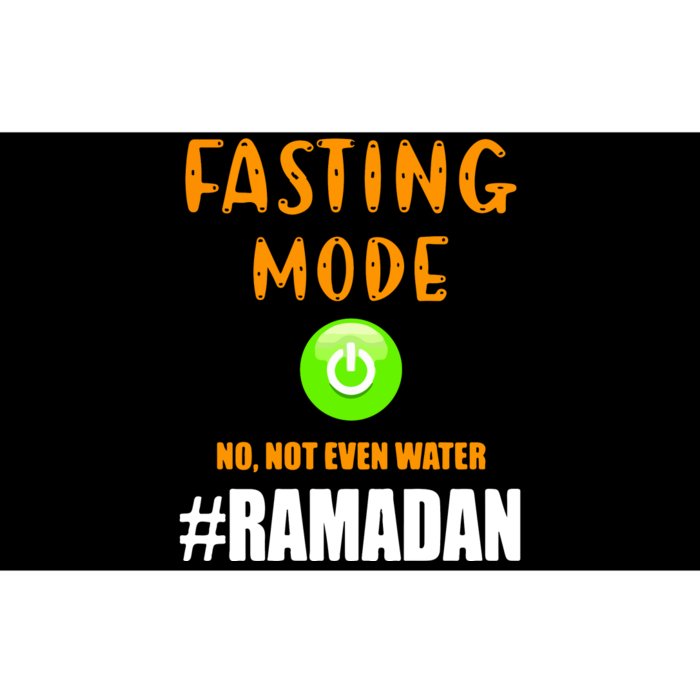 Fasting Mode On No Not Even Water Ramadan Kareem Muslim Gift For Ramadan Mubarak Bumper Sticker