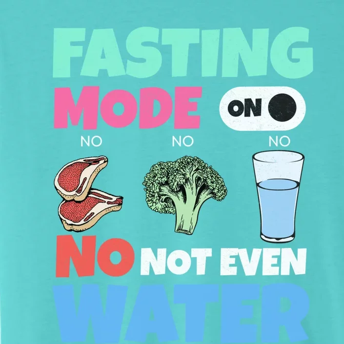 Fasting Mode On Not Even Water Ramadan Funny Gift ChromaSoft Performance T-Shirt