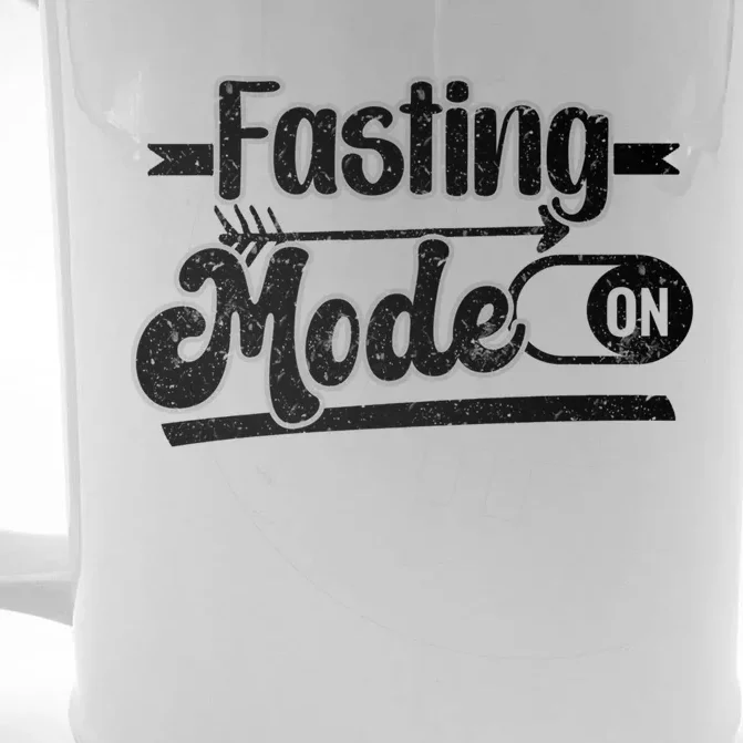 Fasting Mode On Cool Gift Front & Back Beer Stein