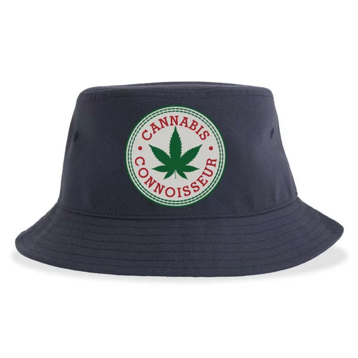 FUNNY MARIJUANA, PRO CANNABIS, STONER Sustainable Bucket Hat