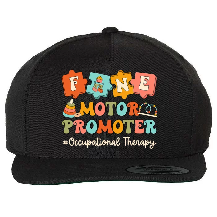 Fine Motor Promoter Occupational Therapist Therapy Ot Cota Wool Snapback Cap