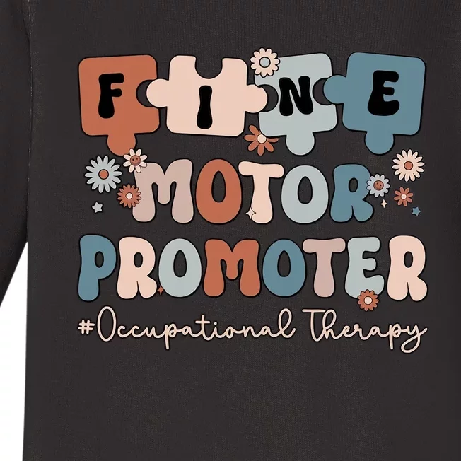 Fine Motor Promoter Occupational Therapy OT Medical Health Care Hospital Nurse Baby Long Sleeve Bodysuit