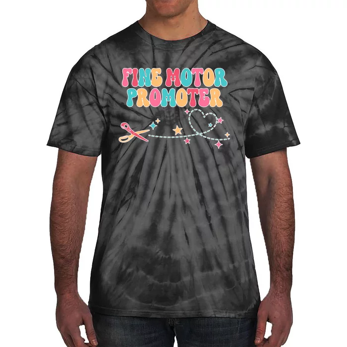 Fine Motor Promoter OTA Student Occupational Therapist OT Graduation Tie-Dye T-Shirt