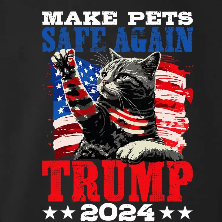 Funny Make Pets Safe Again Usa President Election Trump 2024 Toddler Hoodie