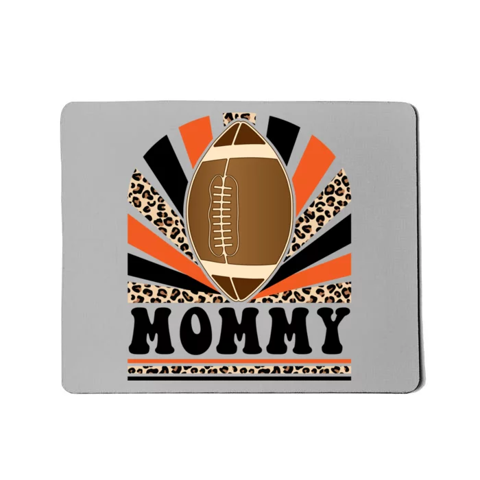 Football Mommy Proud Mommy Of A Football Game Day Vibes Gift Mousepad