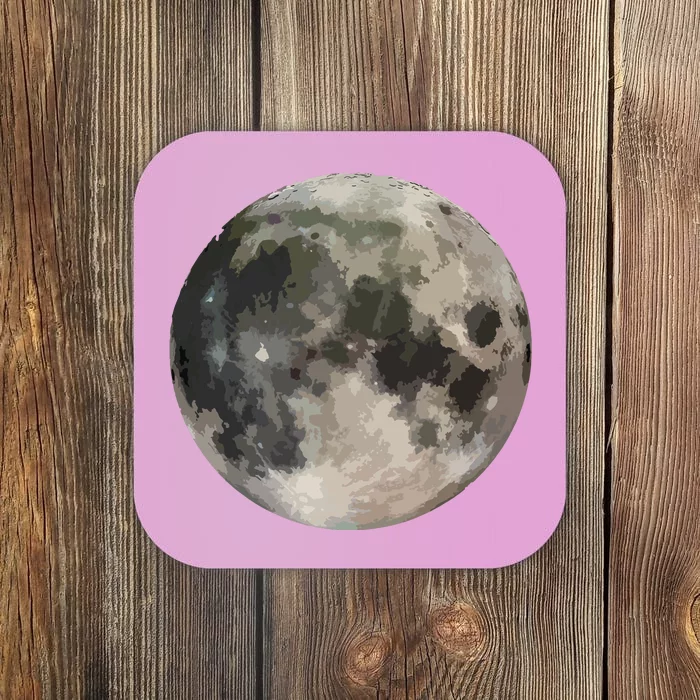 Full Moon Phase Space Love Photography Astronomy Coaster