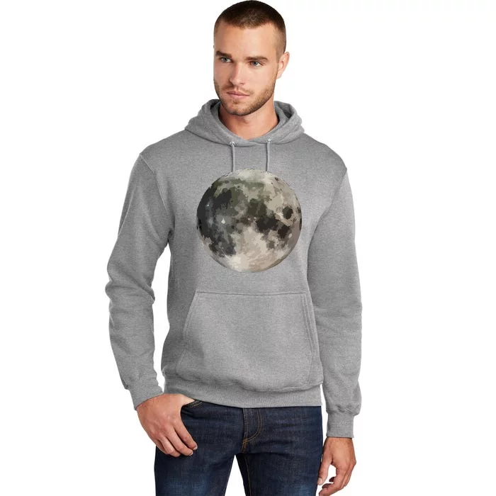 Full Moon Phase Space Love Photography Astronomy Tall Hoodie