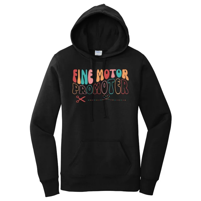 Fine Motor Promoter Ticket Funny Women's Pullover Hoodie