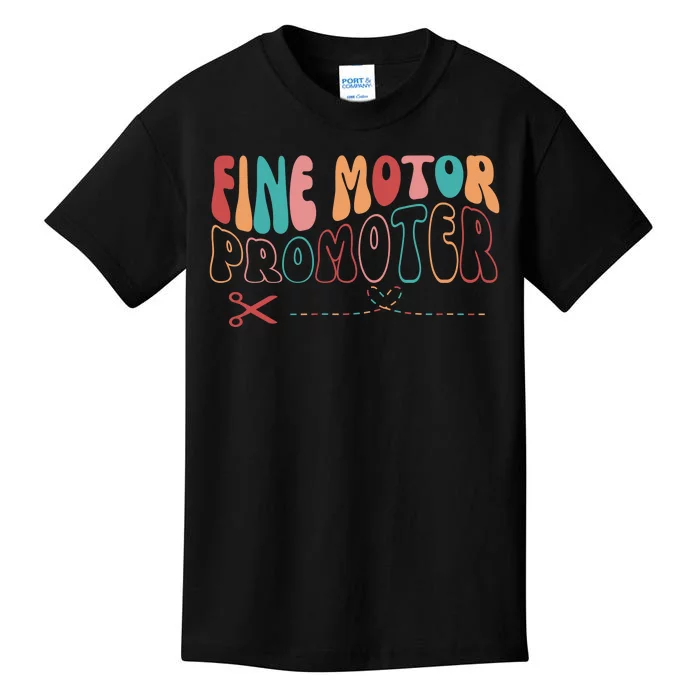 Fine Motor Promoter Ticket Funny Kids T-Shirt