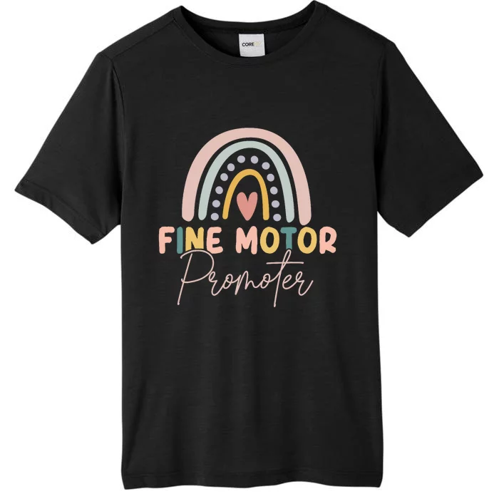 Fine Motor Promoter Cute Occupational Therapy Sensory Love ChromaSoft Performance T-Shirt