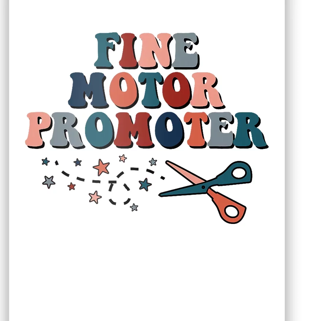 Fine Motor Promoter Occupational Therapy OT Job Therapist Poster