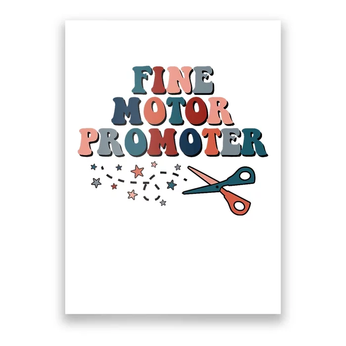 Fine Motor Promoter Occupational Therapy OT Job Therapist Poster