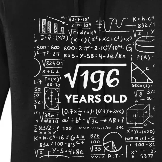 Funny Math physics 14th Birthday 14 Years 2009 Women's Pullover Hoodie