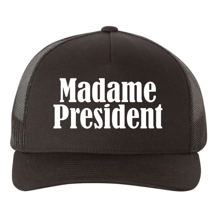 Funny Madame President Yupoong Adult 5-Panel Trucker Hat