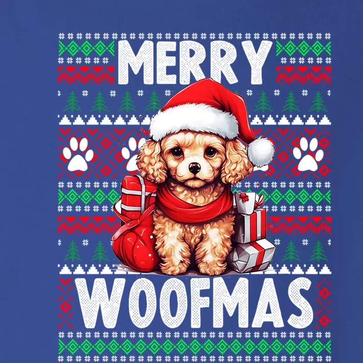 Family Matching Pajama Top Ugly Christmas Dog Poodle Gift Toddler Long Sleeve Shirt