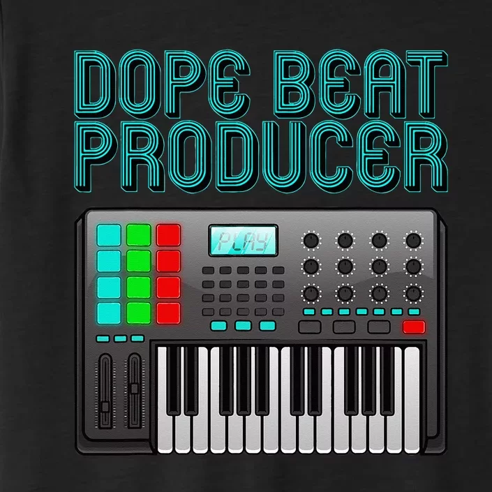 Funny Music Producer Gift  Cool Artist Beat Maker ChromaSoft Performance T-Shirt