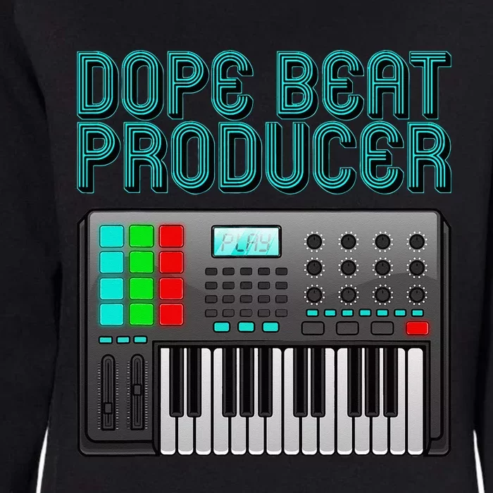 Funny Music Producer Gift  Cool Artist Beat Maker Womens California Wash Sweatshirt