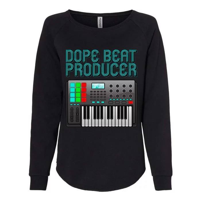 Funny Music Producer Gift  Cool Artist Beat Maker Womens California Wash Sweatshirt