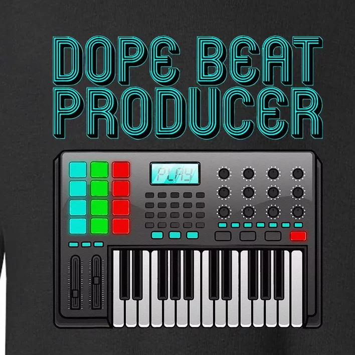 Funny Music Producer Gift  Cool Artist Beat Maker Toddler Sweatshirt