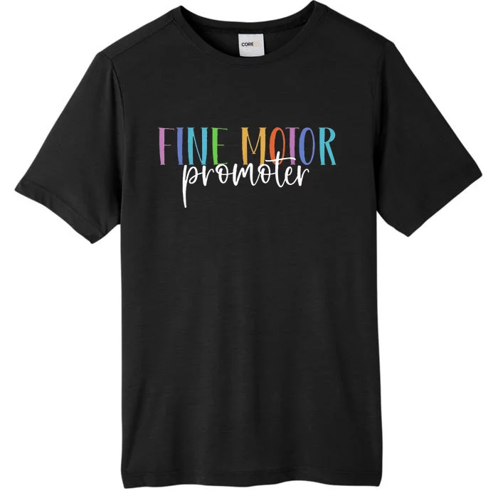 Fine Motor Promoter FUNNY Occupational Therapy Sensory LOVE ChromaSoft Performance T-Shirt