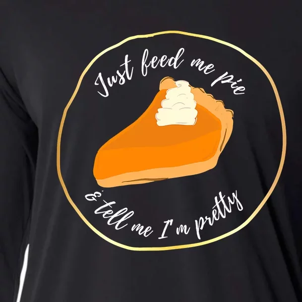 Feed Me Pie ' Tell Me I'm Pretty Cooling Performance Long Sleeve Crew