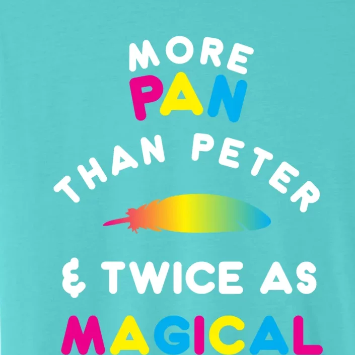 Funny More Pan Than Peter Hoodie LGBTQ Pansexual Pride Gift ChromaSoft Performance T-Shirt