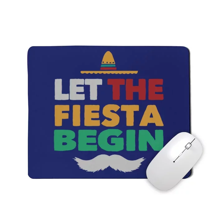 Fiesta Mexican Party Funny Cinco De Mayo Mousepad