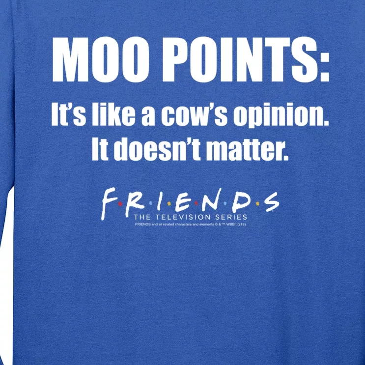 Friends Moo Points Its Like A Cows Opinion Quote Gift Long Sleeve Shirt