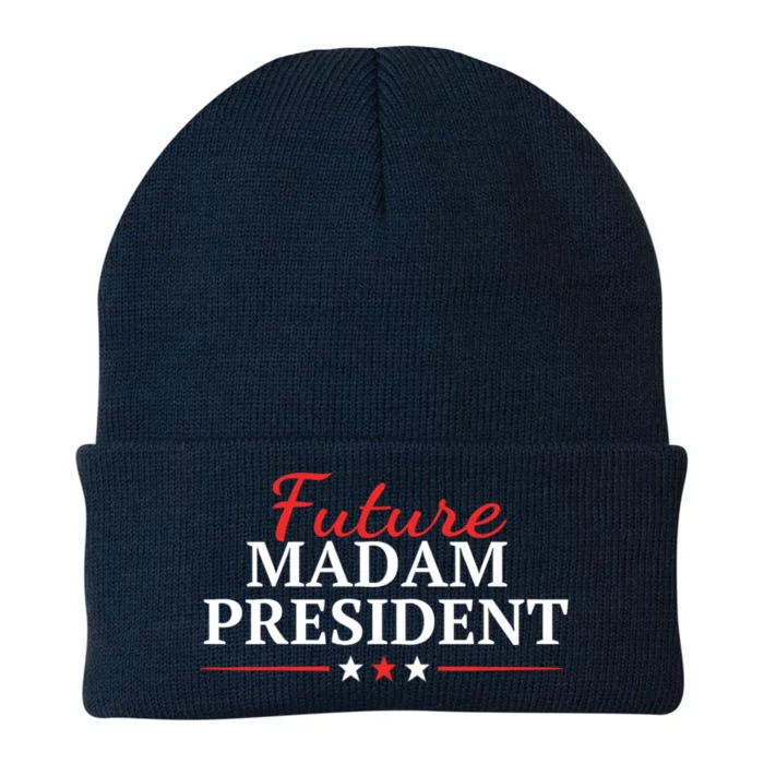 Future Madam President Funny Feminist Knit Cap Winter Beanie