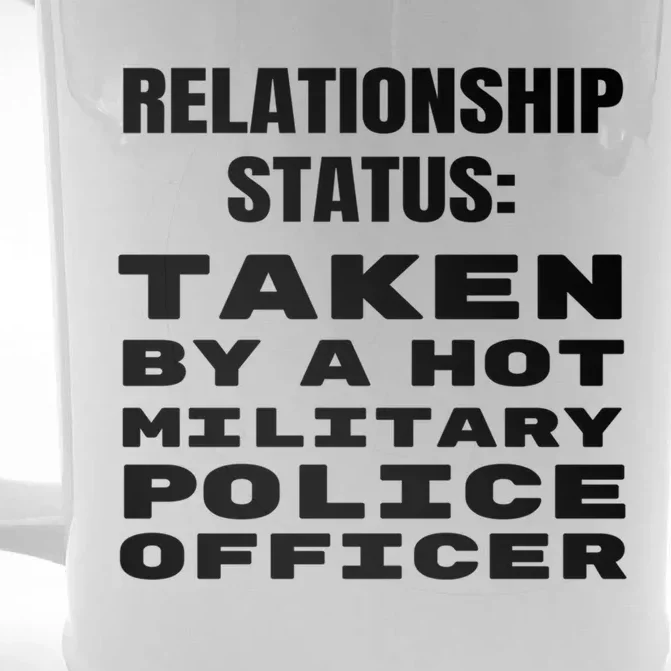 Funny Military Police Friend Friend Wife Husband Gift Front & Back Beer Stein