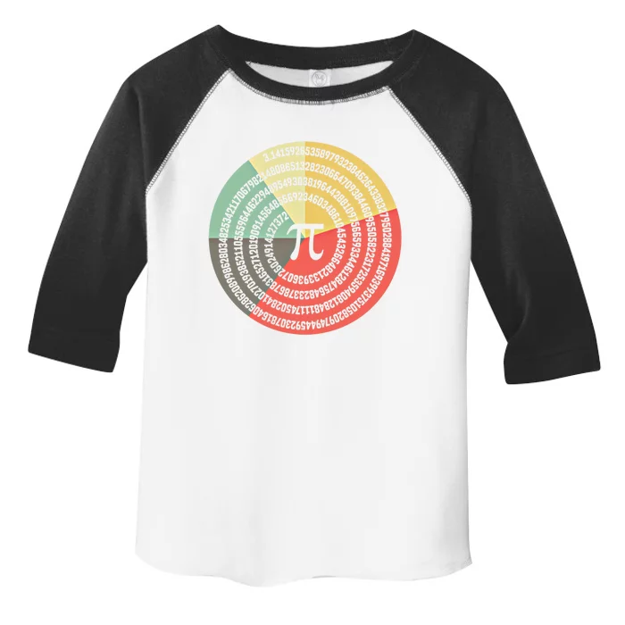 Funny Math Pie Chart Cake March 14 Design Happy Retro Pi Day Meaningful Gift Toddler Fine Jersey T-Shirt