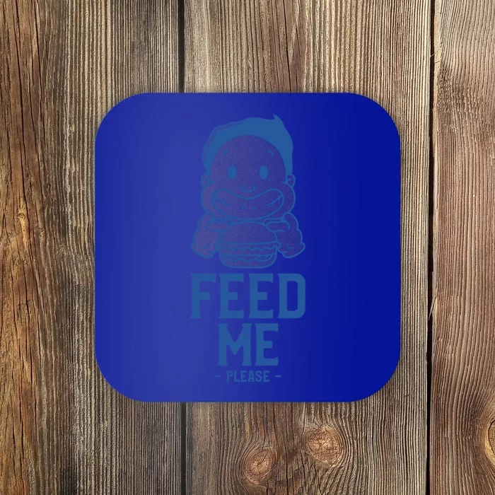 Feed Me Please Fast Food Lover Street Food Gift Coaster