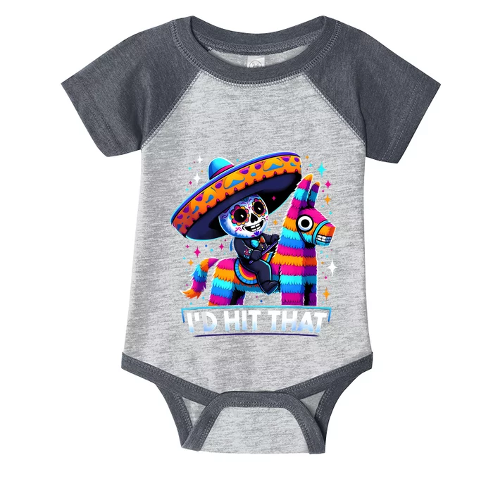 Funny Mexican Party Pinatas ID Hit That Cinco De Mayo Party Infant Baby Jersey Bodysuit