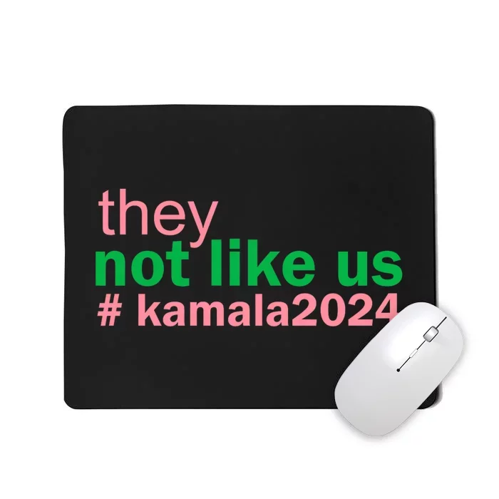 Femininomenon Madam Pres Kamala They Not Like Us Brat Empowered Women President Mousepad