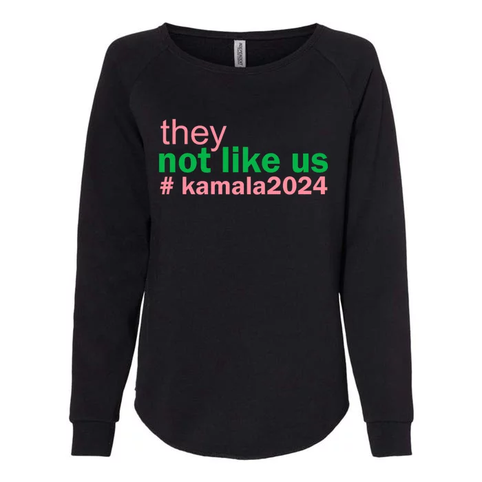 Femininomenon Madam Pres Kamala They Not Like Us Brat Empowered Women President Womens California Wash Sweatshirt