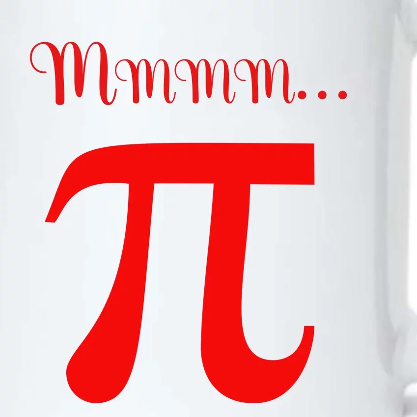 Funny Mmm Pi Symbol Gift Black Color Changing Mug