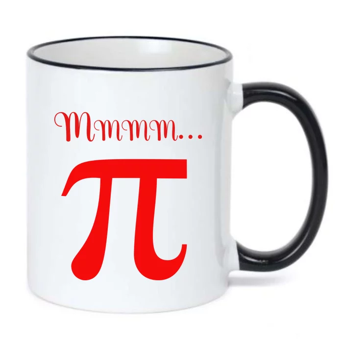 Funny Mmm Pi Symbol Gift Black Color Changing Mug