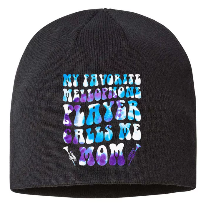 Favorite Mellophone Player Calls Me Mom Musical Instruments 8 1/2in Sustainable Knit Beanie