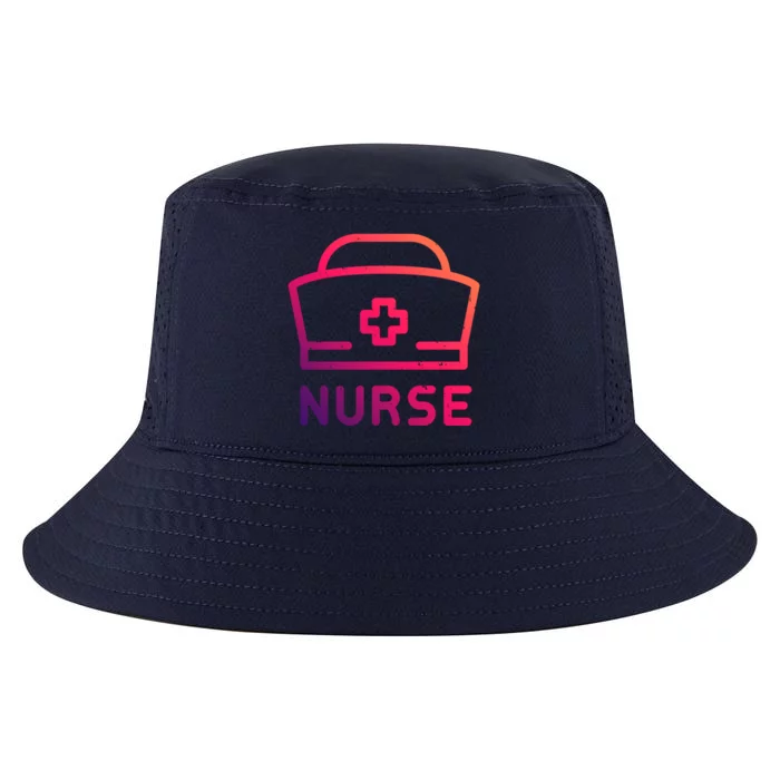 Funny Medical Practitioner Proud Nurse Retired Nurses Gift Cool Comfort Performance Bucket Hat