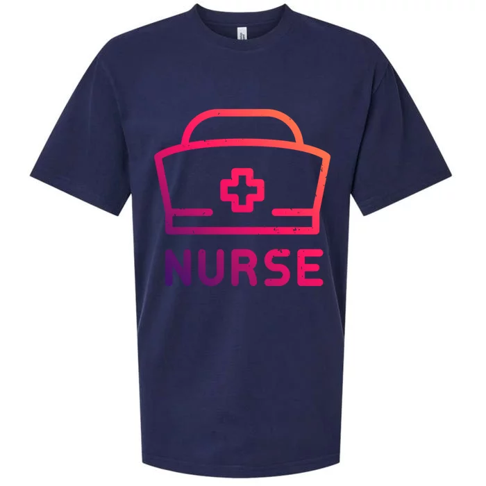 Funny Medical Practitioner Proud Nurse Retired Nurses Gift Sueded Cloud Jersey T-Shirt