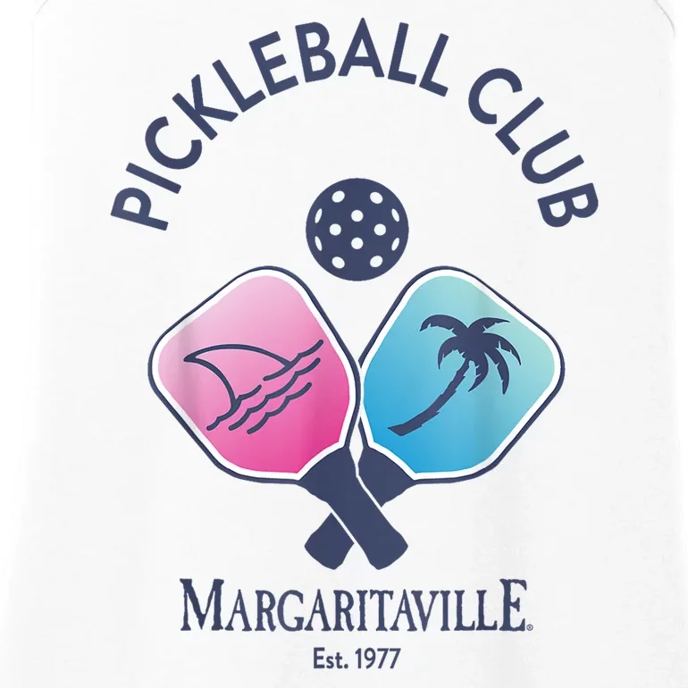 Funny Margaritaville Pickleball Club Gift For Fan Ladies Essential Tank