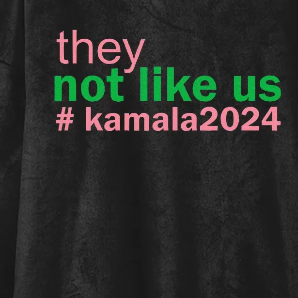 Femininomenon Madam Pres Kamala They Not Like Us Brat Hooded Wearable Blanket