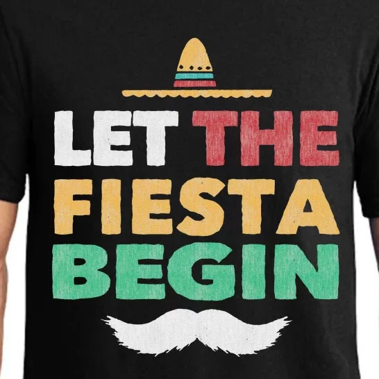 Fiesta Mexican Party Tee Funny Cinco De Mayo Pajama Set