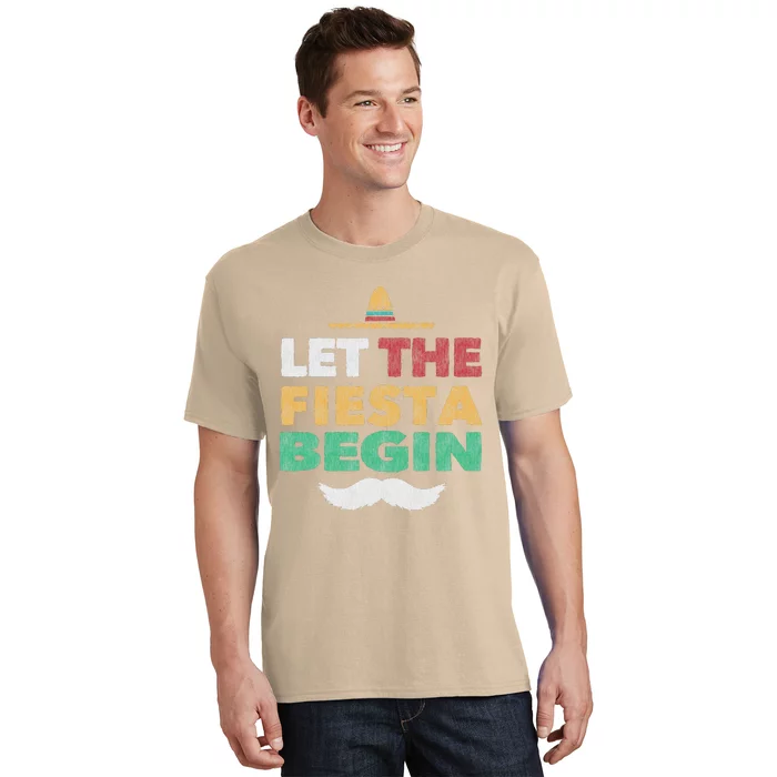 Fiesta Mexican Party Tee Funny Cinco De Mayo T-Shirt